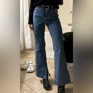 Abercrombie vintage flare high rise jeans
